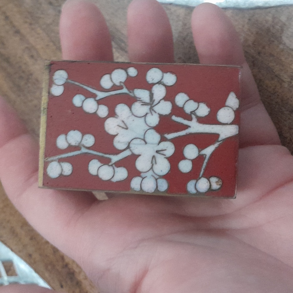Old Chinese matchbox